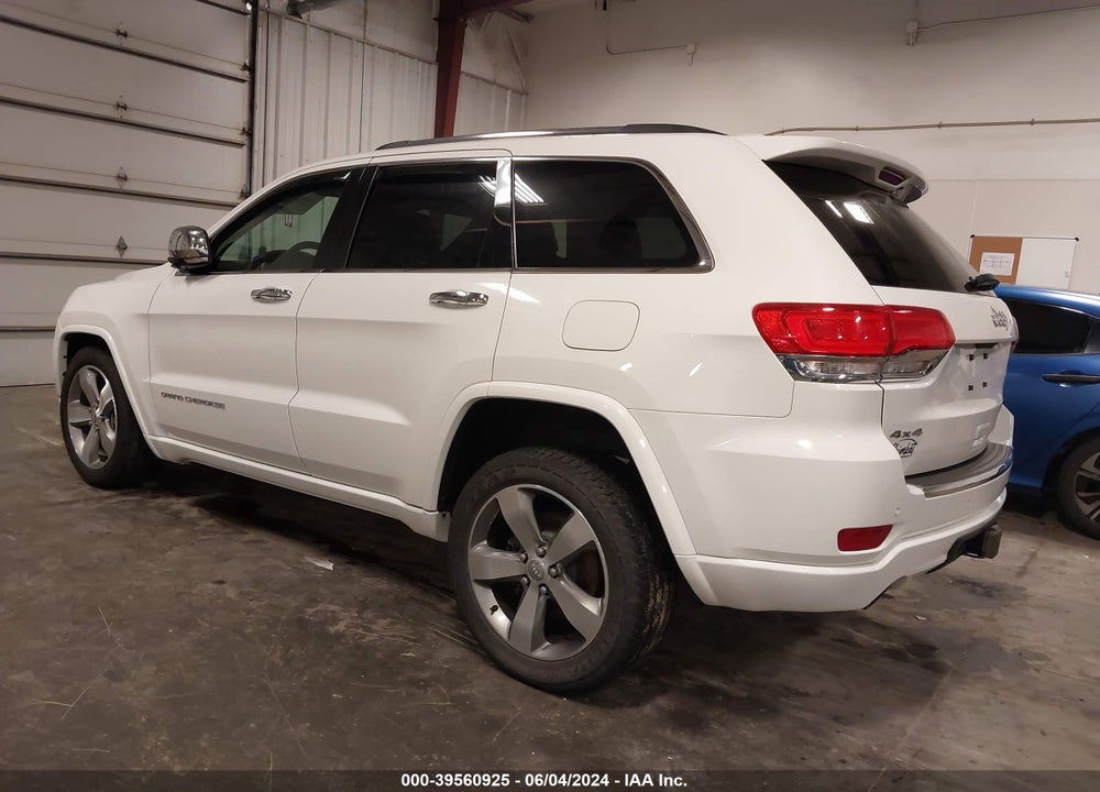 2016 JEEP GRAND CHEROKEE OVERLAND VIN: 1C4RJFCGXGC379100