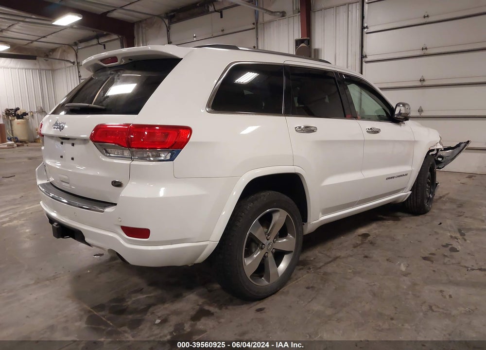 2016 JEEP GRAND CHEROKEE OVERLAND VIN: 1C4RJFCGXGC379100