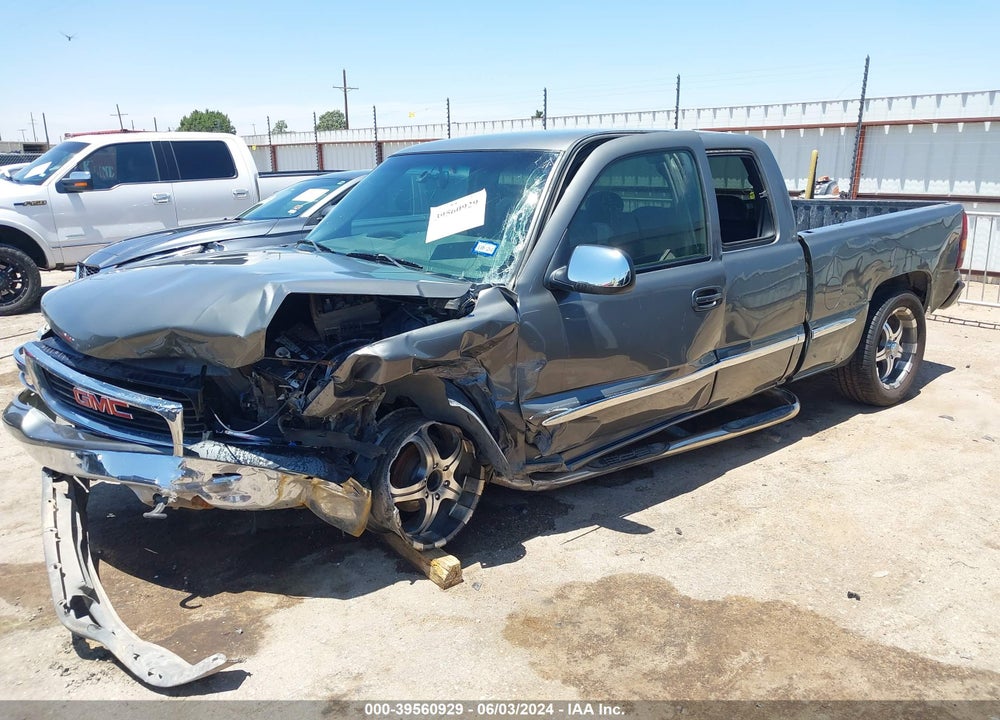 2002 GMC SIERRA 1500 SLE VIN: 2GTEC19T121337039