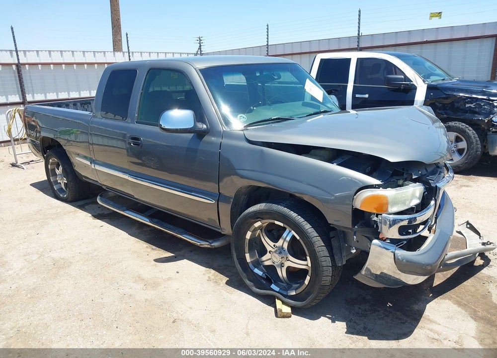 2002 GMC SIERRA 1500 SLE VIN: 2GTEC19T121337039