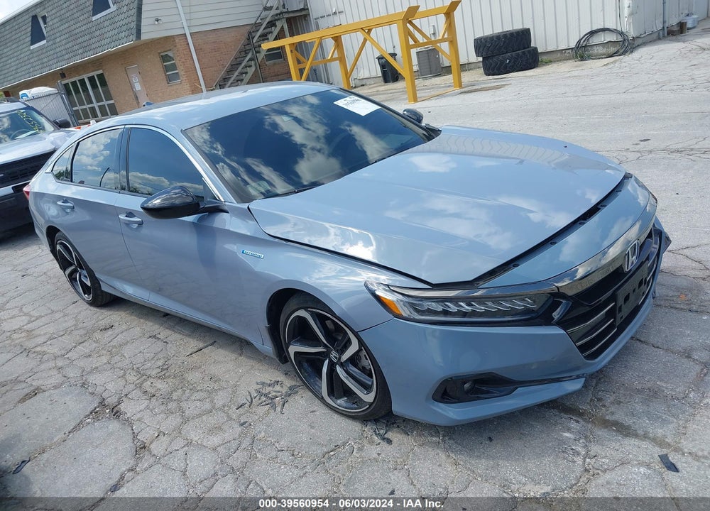 2022 HONDA ACCORD HYBRID SPORT VIN: 1HGCV3F28NA010433
