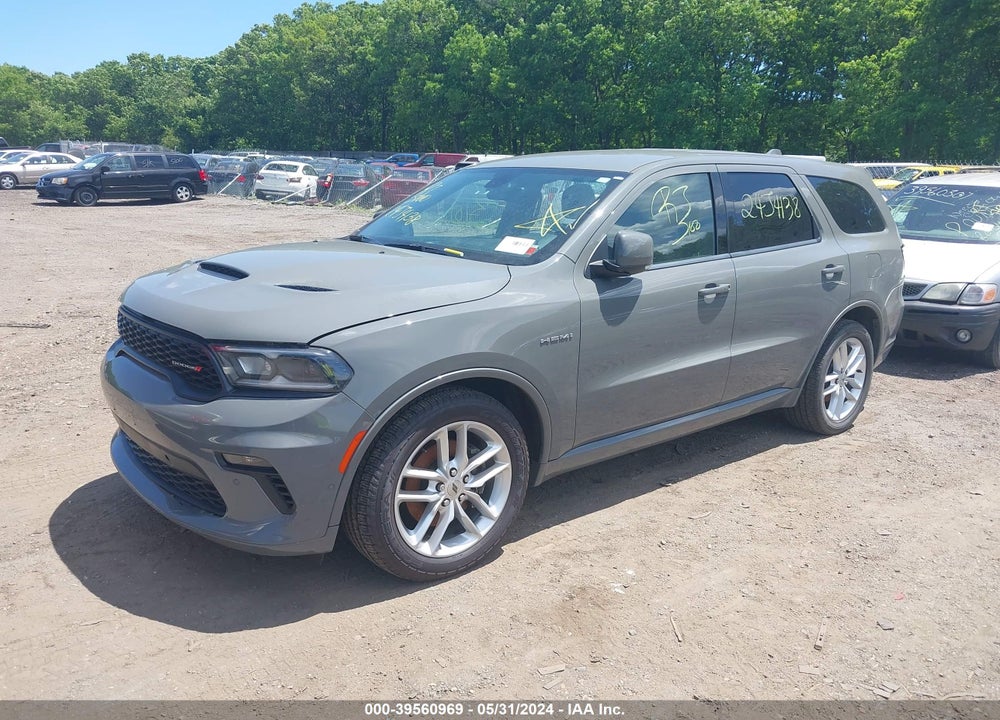 2021 DODGE DURANGO R/T RWD VIN: 1C4SDHCT5MC693797