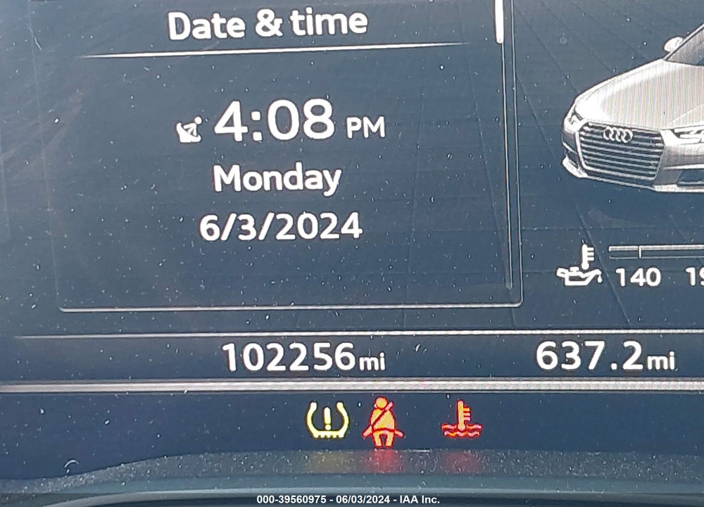 2017 AUDI A4 2.0T PREMIUM VIN: WAUENAF4XHN046809