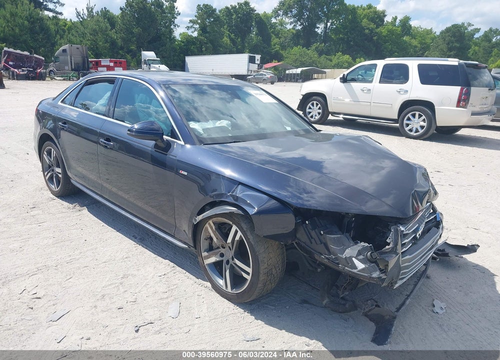 2017 AUDI A4 2.0T PREMIUM VIN: WAUENAF4XHN046809