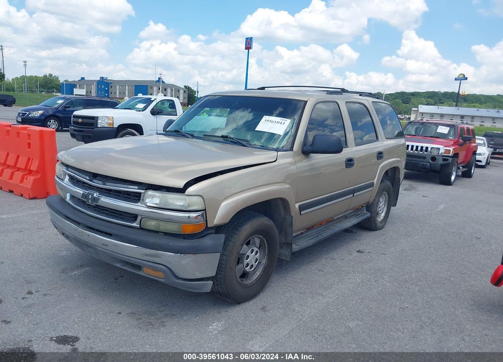 2005 CHEVROLET TAHOE LS VIN: 1GNEK13T95J225392