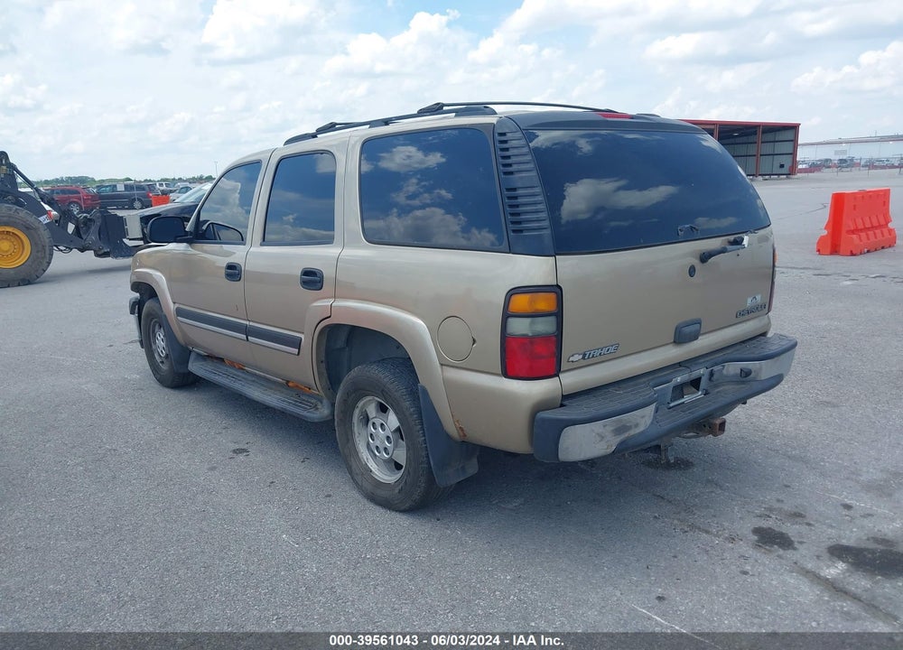 2005 CHEVROLET TAHOE LS VIN: 1GNEK13T95J225392