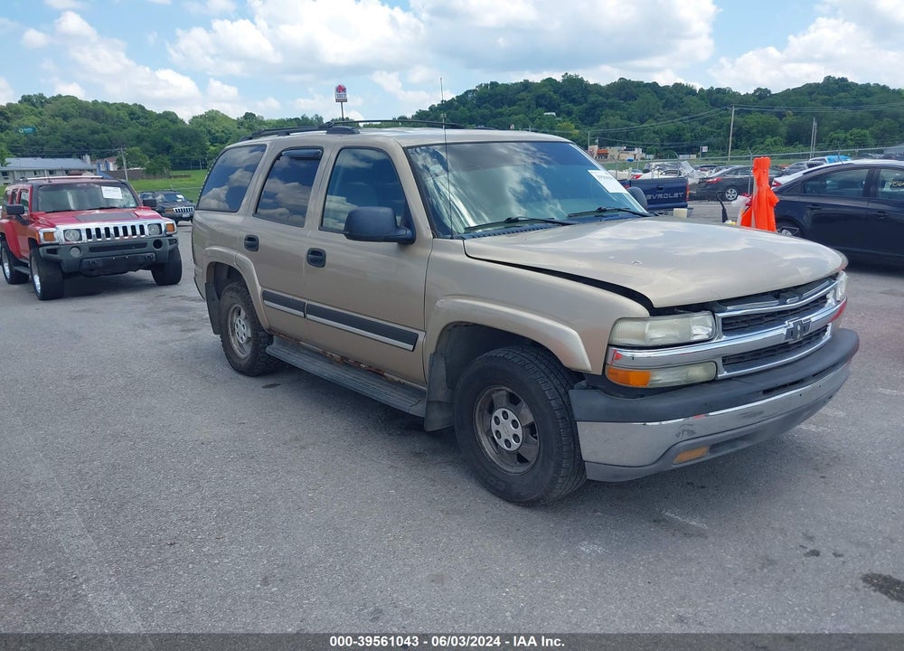 2005 CHEVROLET TAHOE LS VIN: 1GNEK13T95J225392