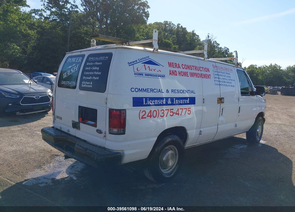 2002 FORD E-250 COMMERCIAL/RECREATIONAL VIN: 1FTNE24L72HB15707