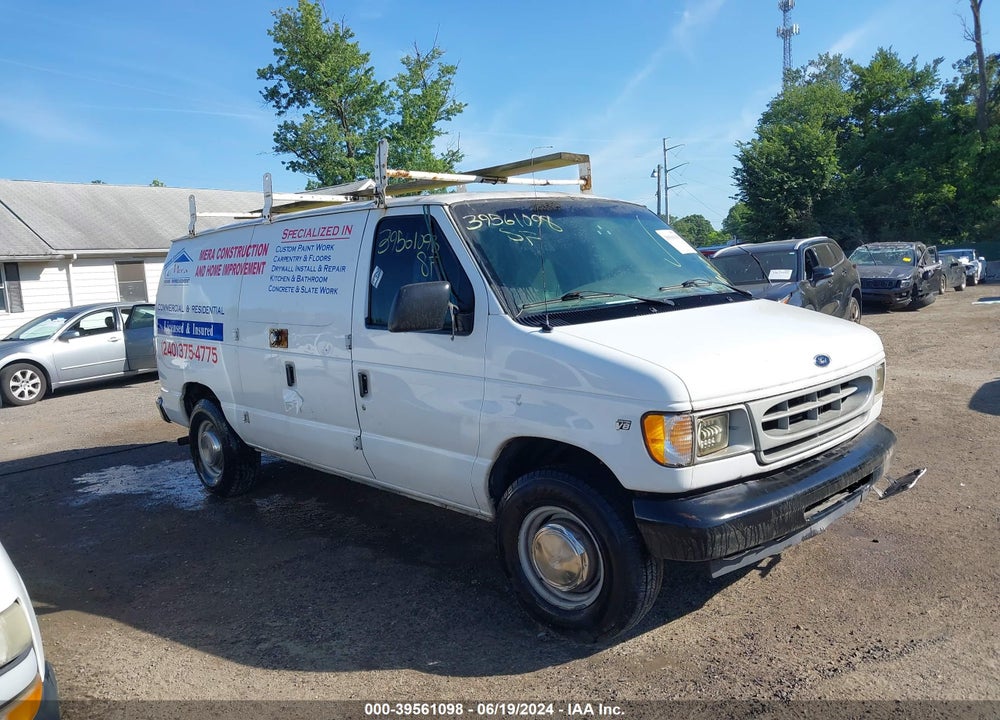 2002 FORD E-250 COMMERCIAL/RECREATIONAL VIN: 1FTNE24L72HB15707