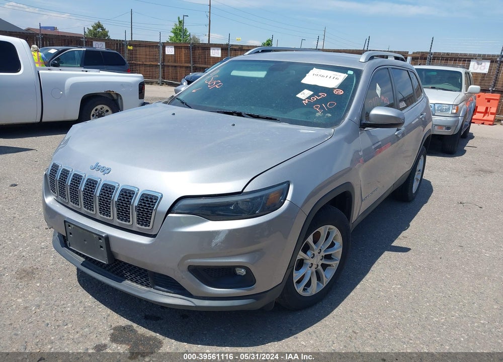 2019 JEEP CHEROKEE LATITUDE FWD VIN: 1C4PJLCB2KD344693