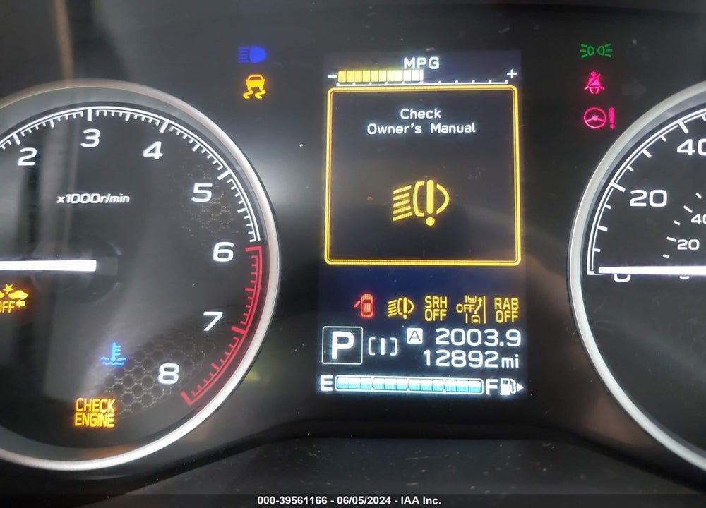 2024 SUBARU FORESTER LIMITED VIN: JF2SKALCXRH420265