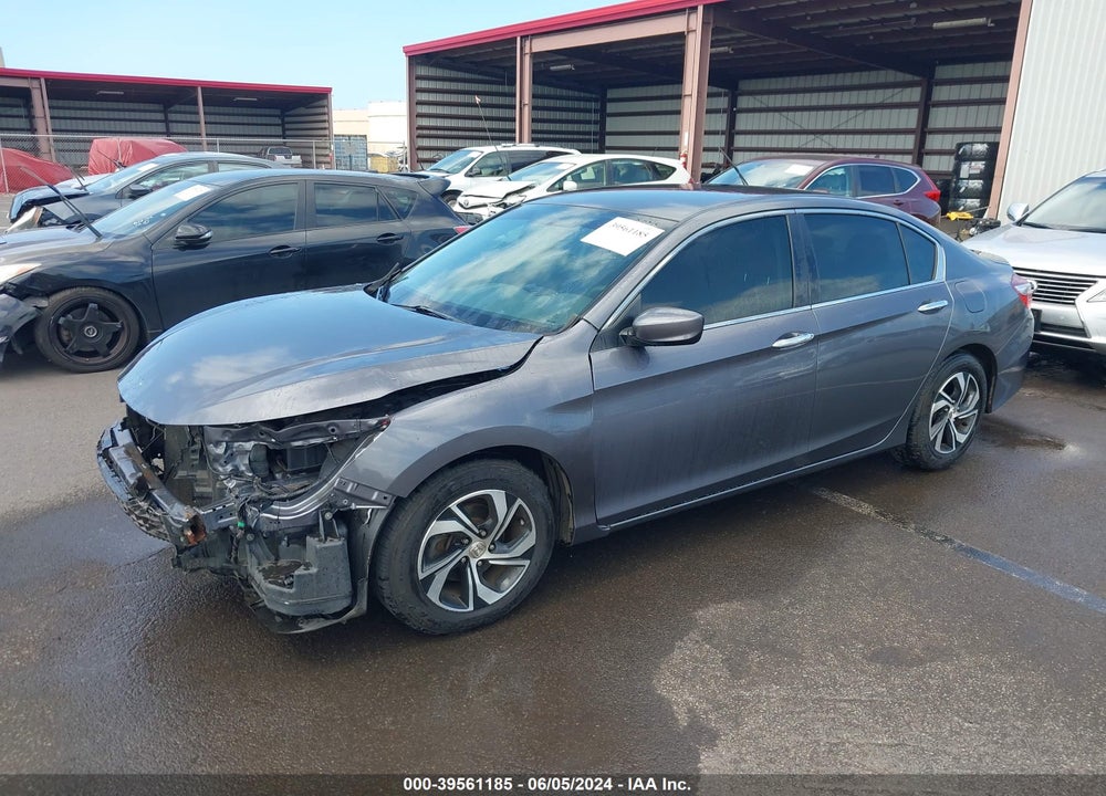 2017 HONDA ACCORD LX VIN: 1HGCR2F33HA079364