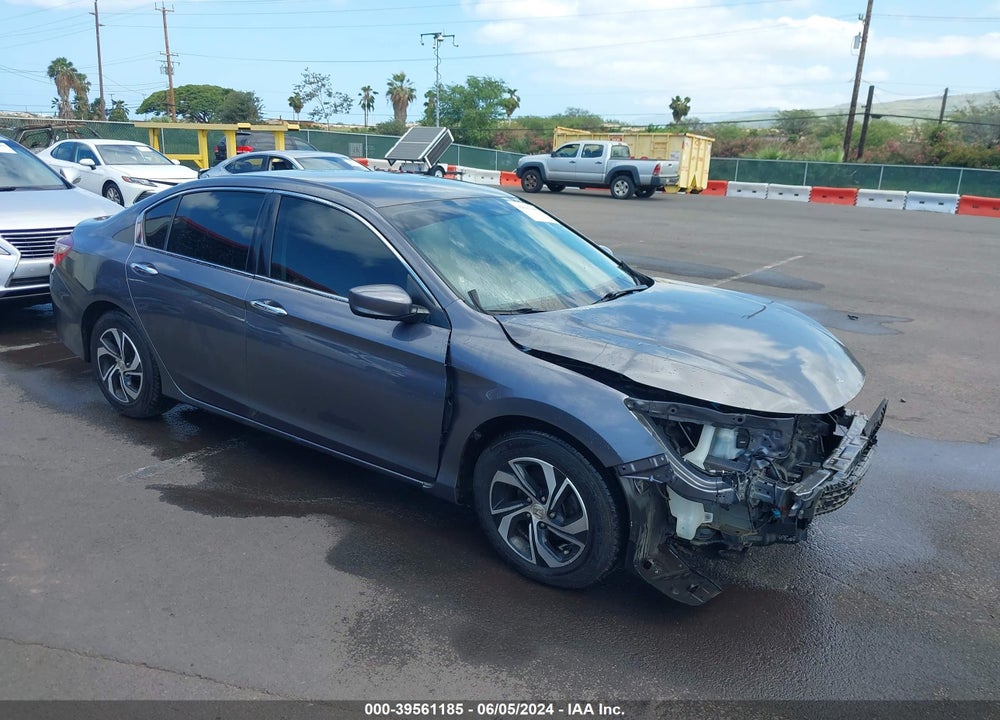 2017 HONDA ACCORD LX VIN: 1HGCR2F33HA079364