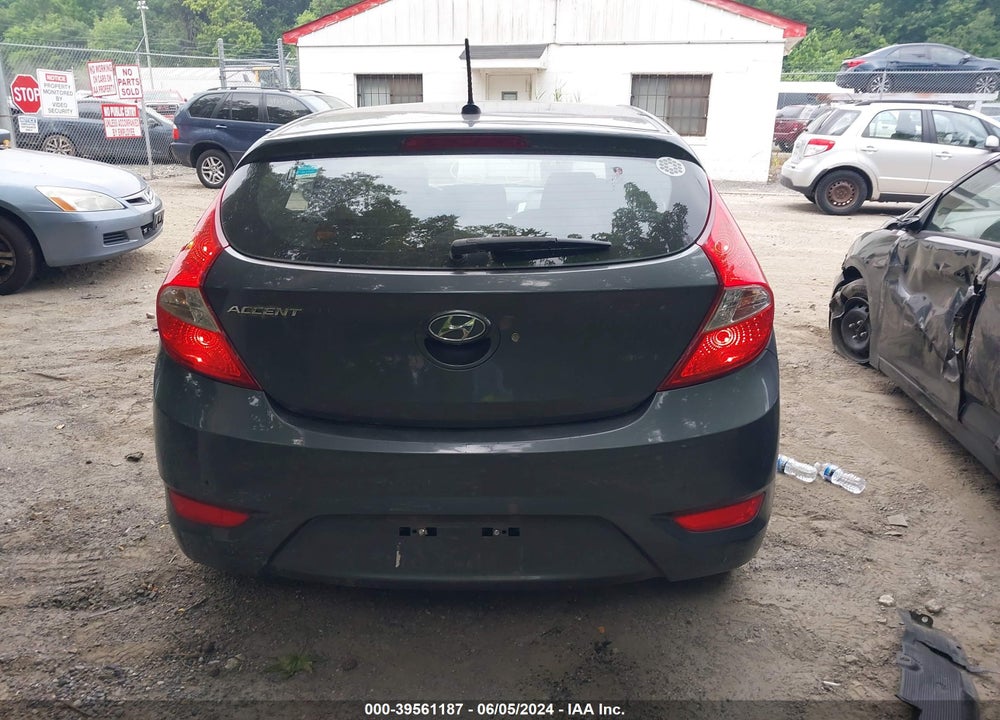 2012 HYUNDAI ACCENT GS VIN: KMHCT5AE1CU045775