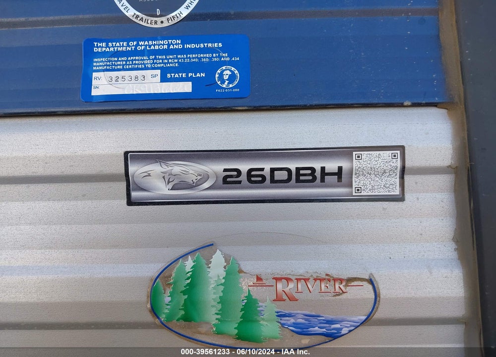 2022 FORE GREY WOLF VIN: 4X4TCKB21N9136620