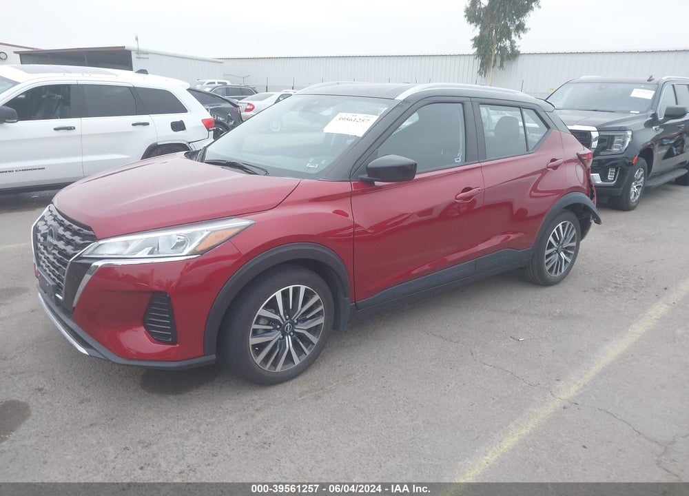2022 NISSAN KICKS SV XTRONIC CVT VIN: 3N1CP5CV5NL487237
