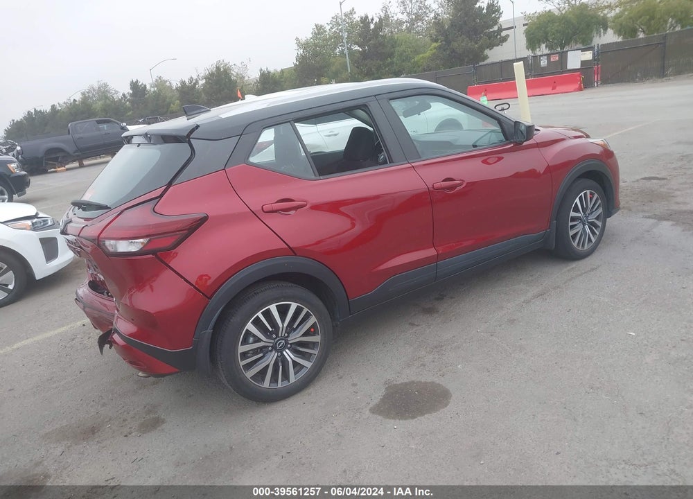 2022 NISSAN KICKS SV XTRONIC CVT VIN: 3N1CP5CV5NL487237