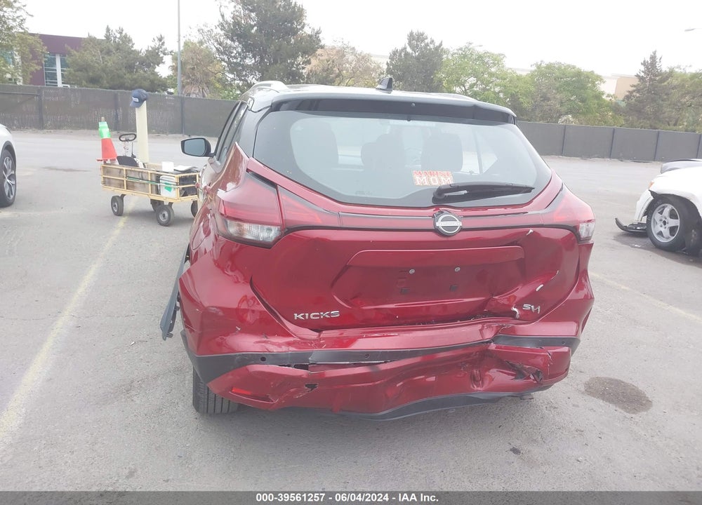 2022 NISSAN KICKS SV XTRONIC CVT VIN: 3N1CP5CV5NL487237