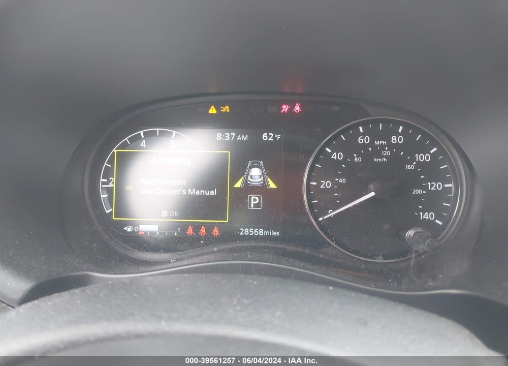 2022 NISSAN KICKS SV XTRONIC CVT VIN: 3N1CP5CV5NL487237