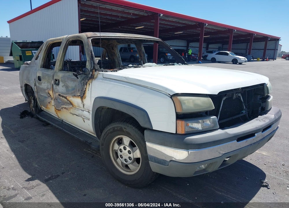 2004 CHEVROLET AVALANCHE 1500 VIN: 3GNEC12T54G139771