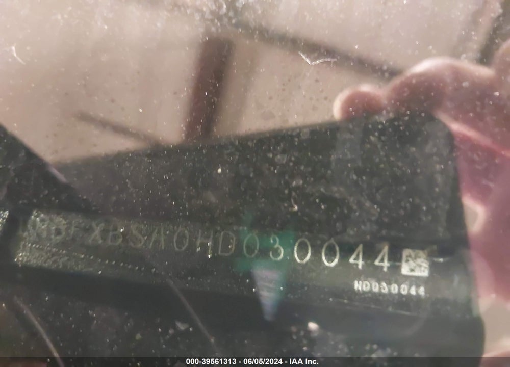 2017 BUICK ENVISION ESSENCE VIN: LRBFXBSA0HD030044
