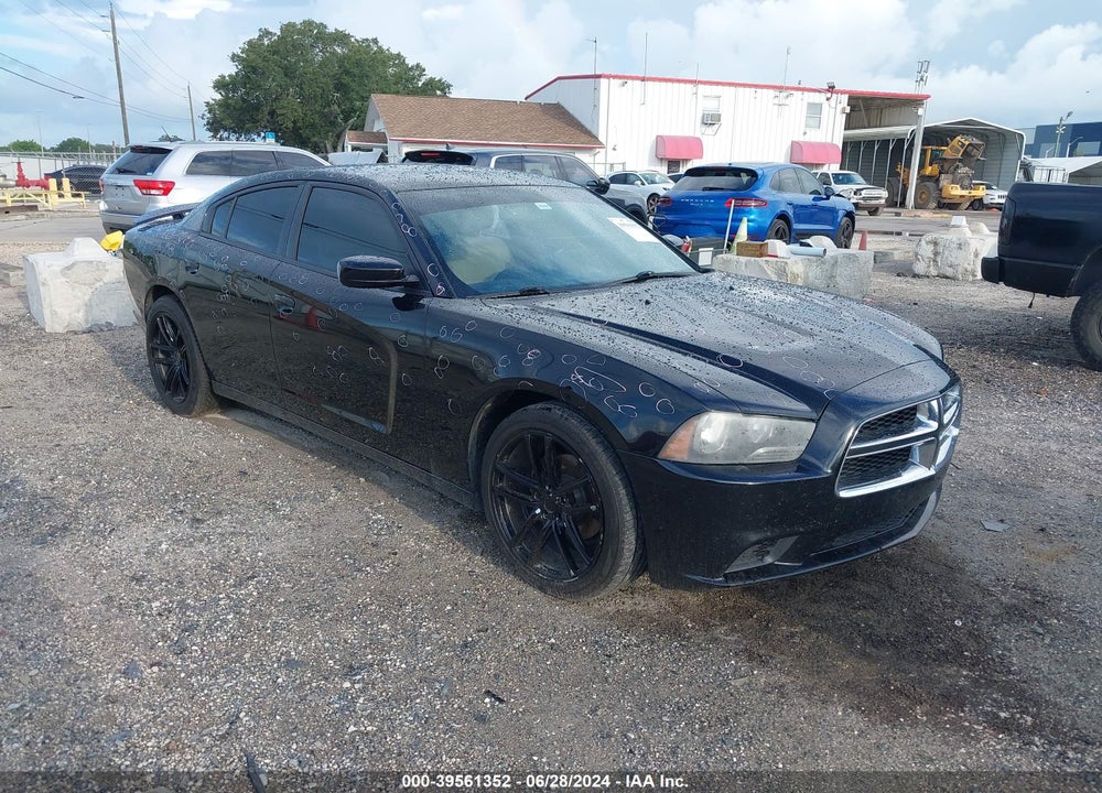 2013 DODGE CHARGER SE VIN: 2C3CDXBG6DH574144