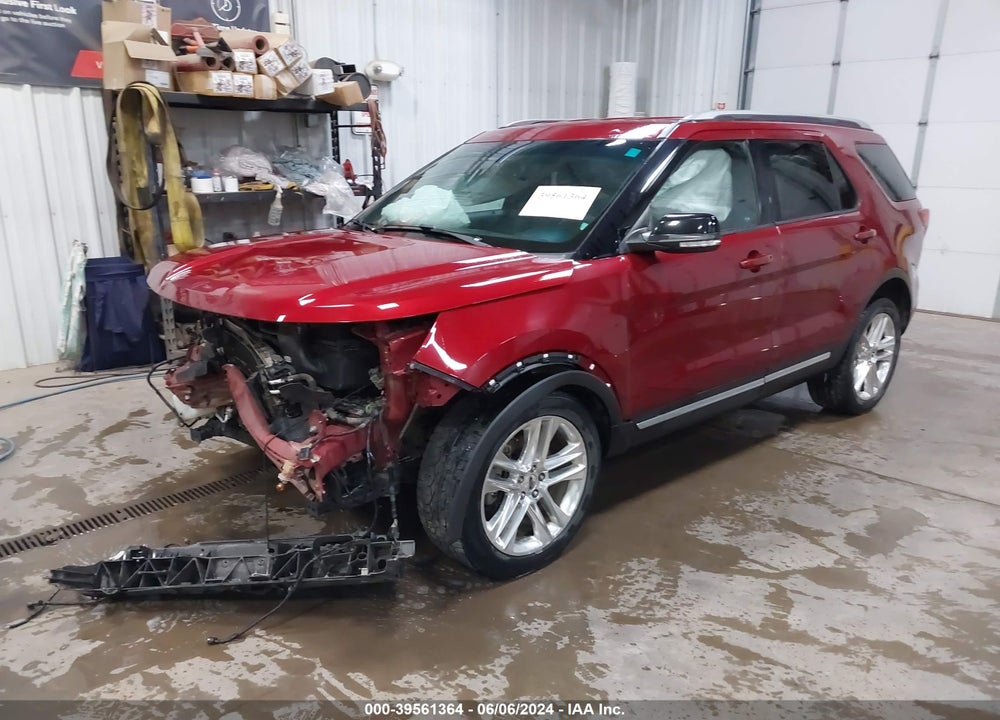 2016 FORD EXPLORER XLT VIN: 1FM5K8D89GGC34259