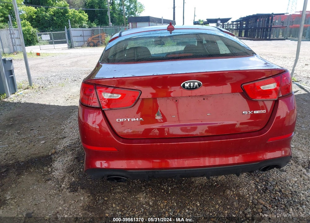 2015 KIA OPTIMA SX TURBO VIN: 5XXGR4A68FG394045
