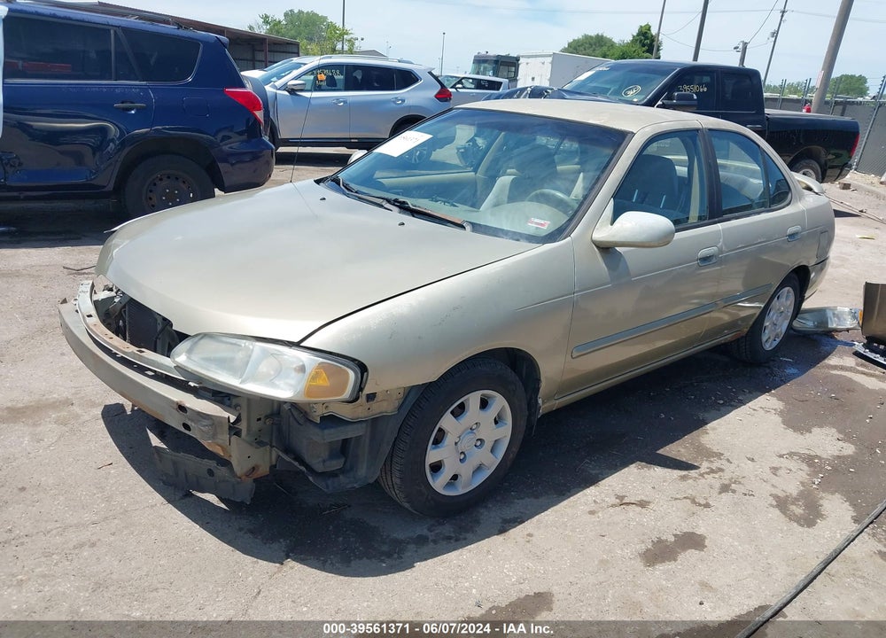 2002 NISSAN SENTRA GXE VIN: 3N1CB51A72L554771