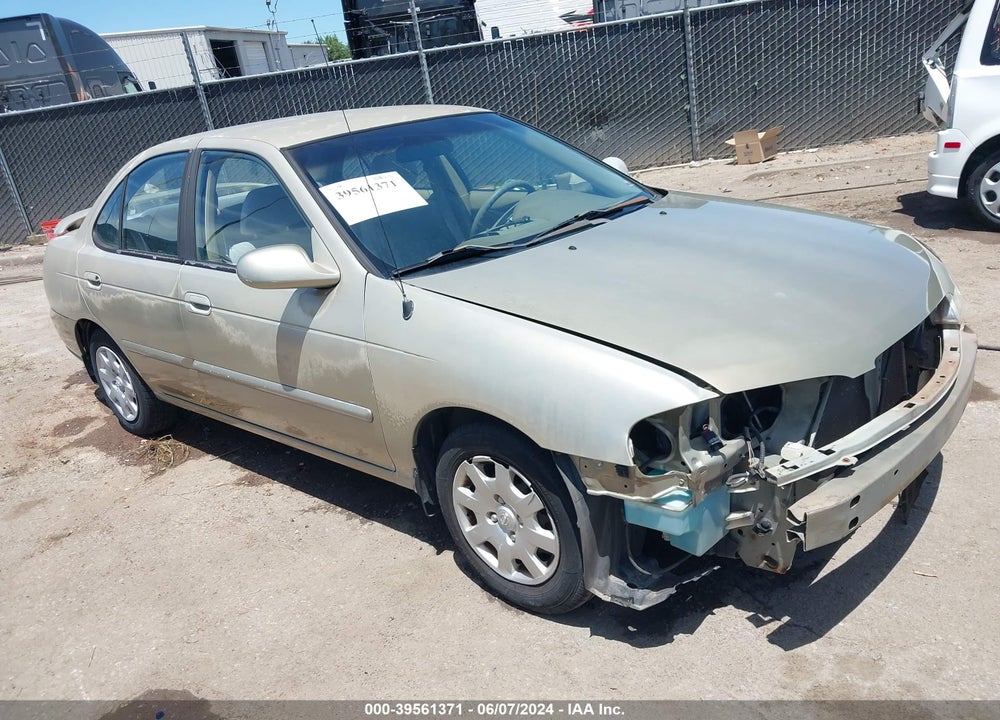2002 NISSAN SENTRA GXE VIN: 3N1CB51A72L554771