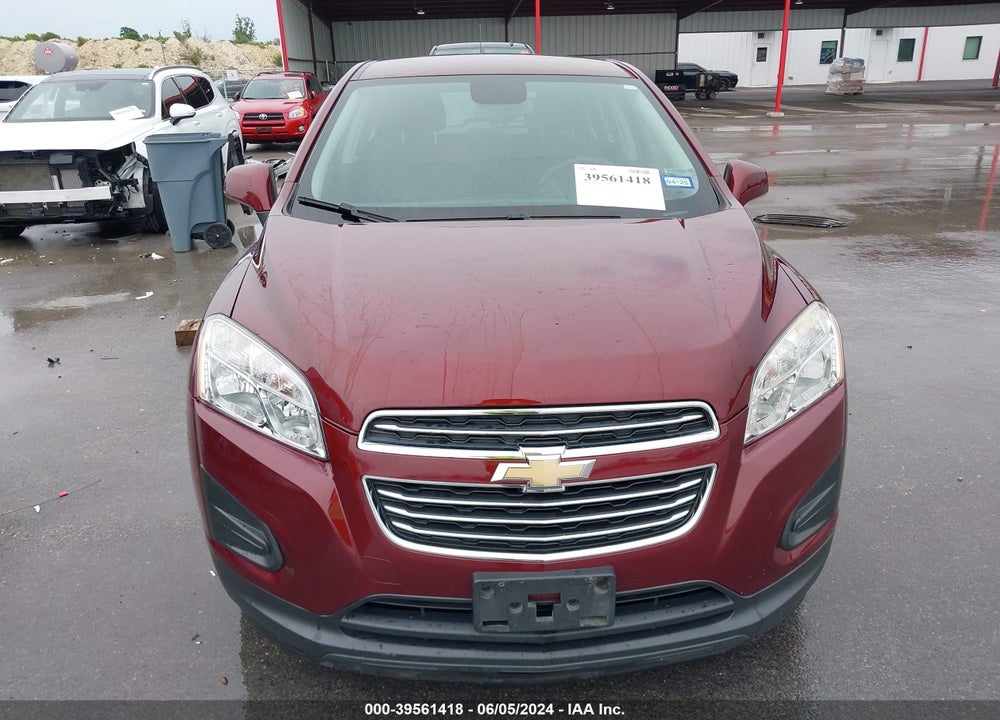 2016 CHEVROLET TRAX 1LS VIN: 3GNCJKSB2GL254396