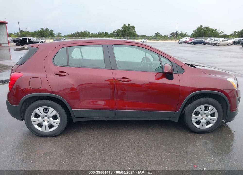 2016 CHEVROLET TRAX 1LS VIN: 3GNCJKSB2GL254396
