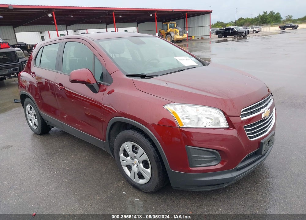 2016 CHEVROLET TRAX 1LS VIN: 3GNCJKSB2GL254396