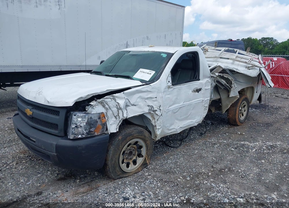 2013 CHEVROLET SILVERADO 1500 WORK TRUCK VIN: 1GCNCPEX4DZ900039