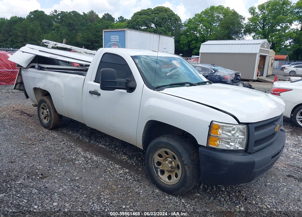 2013 CHEVROLET SILVERADO 1500 WORK TRUCK VIN: 1GCNCPEX4DZ900039