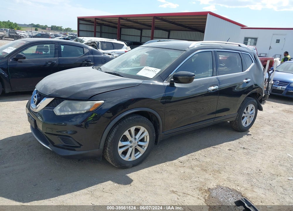 2016 NISSAN ROGUE SV VIN: KNMAT2MV1GP623416
