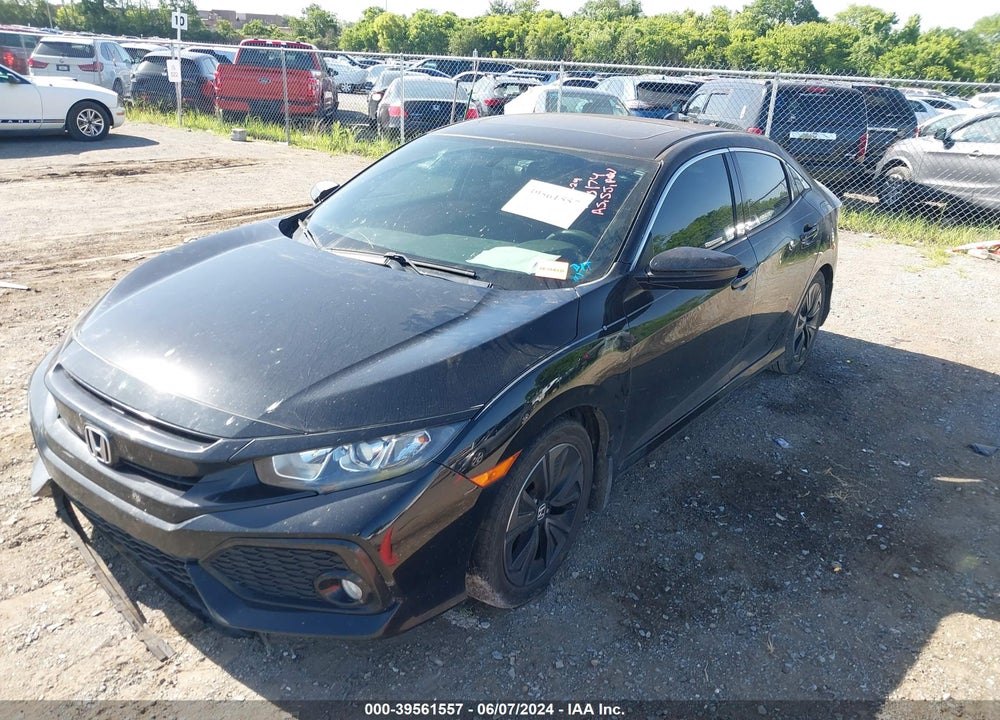 2017 HONDA CIVIC EX VIN: SHHFK7H54HU203174