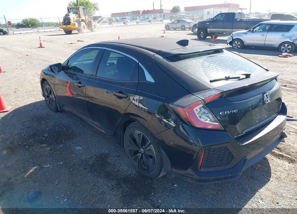 2017 HONDA CIVIC EX VIN: SHHFK7H54HU203174