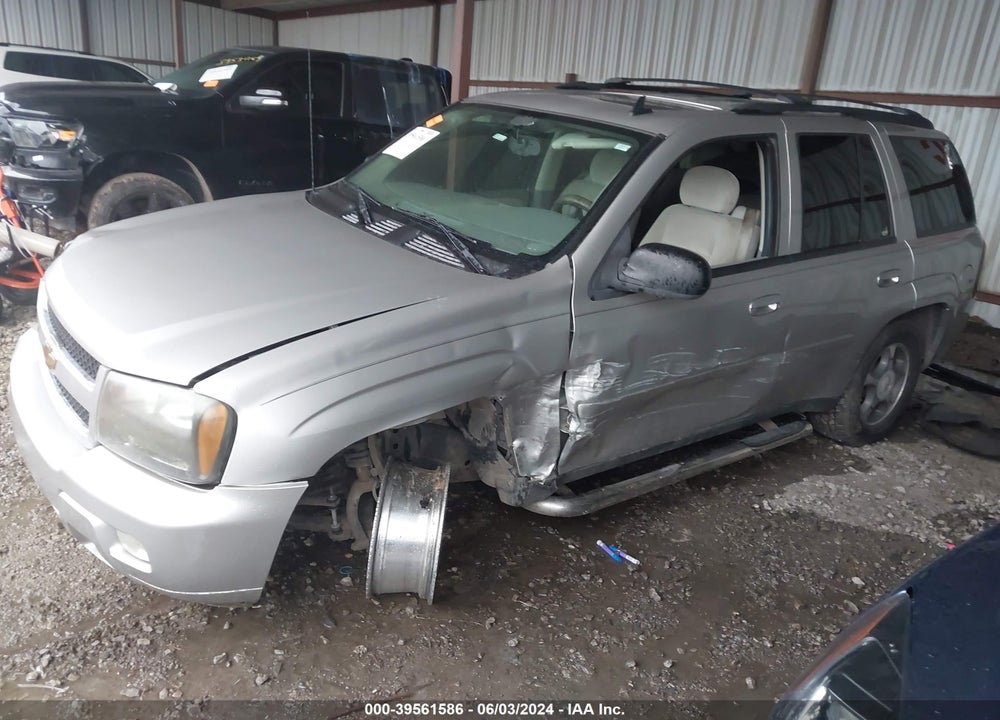 2008 CHEVROLET TRAILBLAZER LT VIN: 1GNDS13S982130722