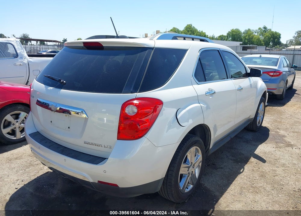 2015 CHEVROLET EQUINOX LTZ VIN: 1GNALDEK2FZ144450