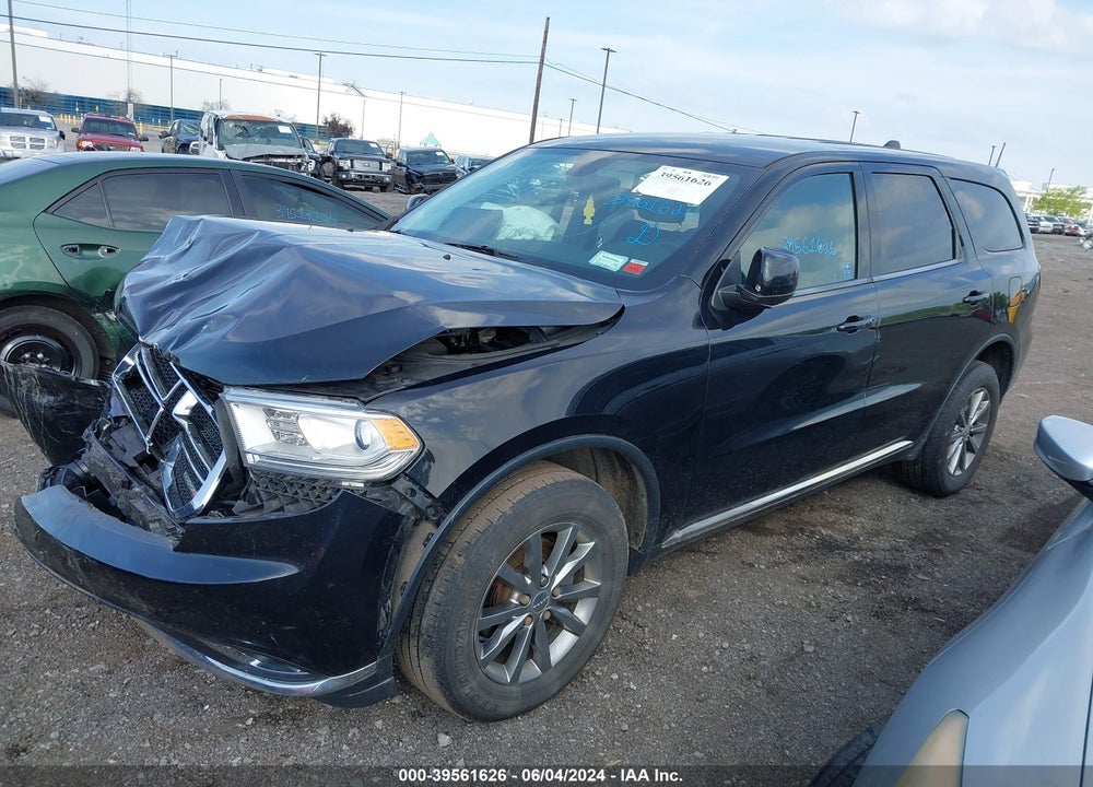 2018 DODGE DURANGO SXT AWD VIN: 1C4RDJAG7JC439869