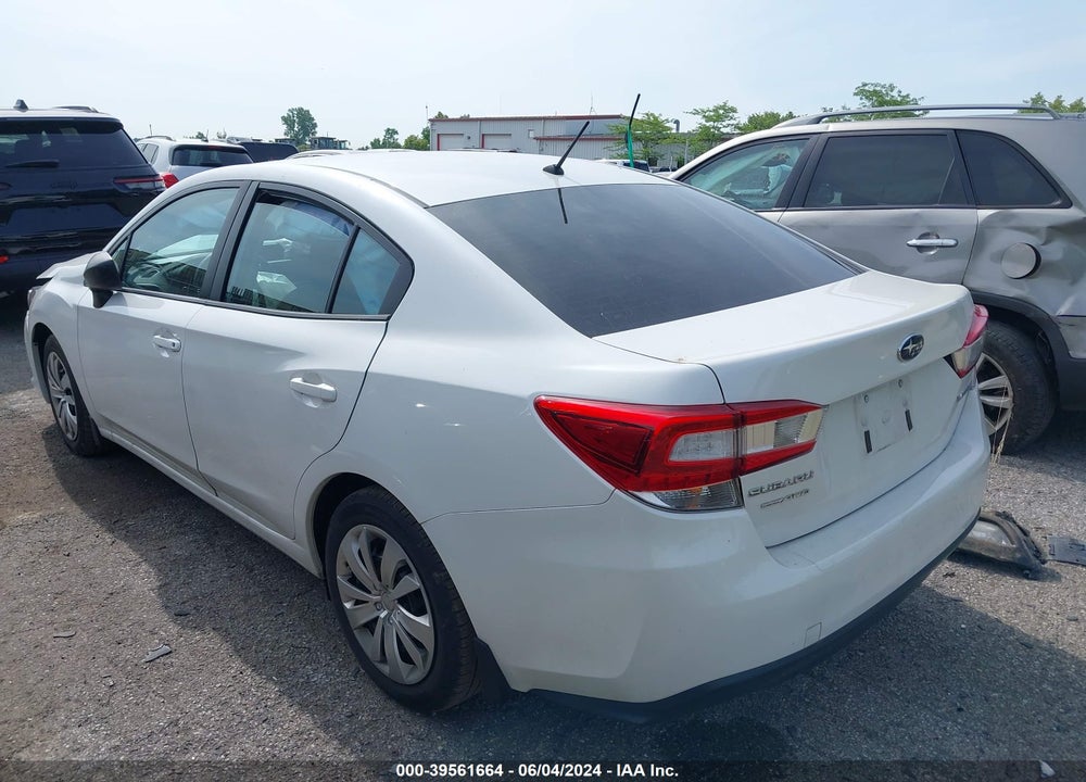 2022 SUBARU IMPREZA BASE VIN: 4S3GKAB60N3600331