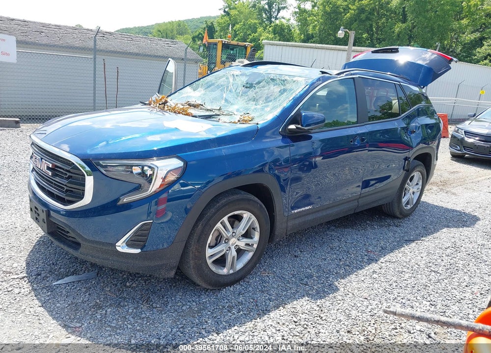 2021 GMC TERRAIN FWD SLE VIN: 3GKALMEV7ML315642