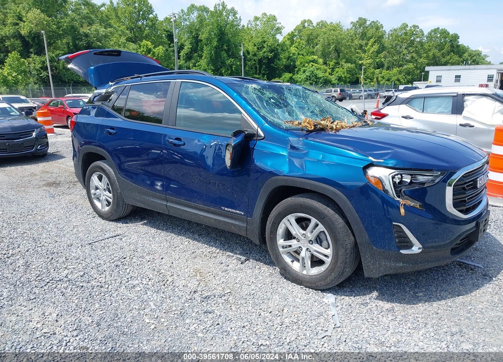 2021 GMC TERRAIN FWD SLE VIN: 3GKALMEV7ML315642