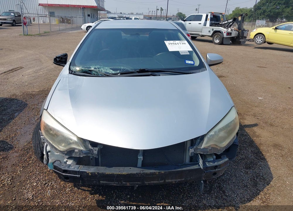 2016 TOYOTA COROLLA L VIN: 5YFBURHE8GP378729