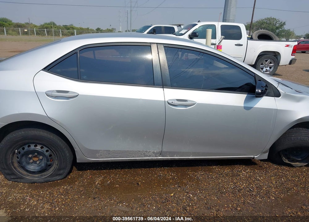 2016 TOYOTA COROLLA L VIN: 5YFBURHE8GP378729
