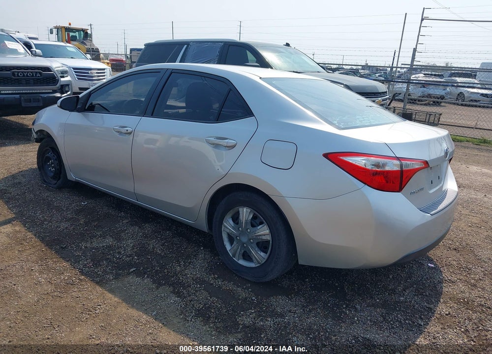 2016 TOYOTA COROLLA L VIN: 5YFBURHE8GP378729
