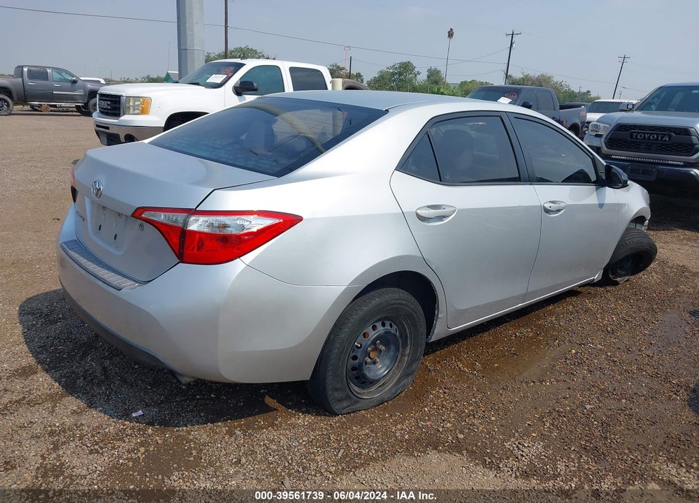 2016 TOYOTA COROLLA L VIN: 5YFBURHE8GP378729