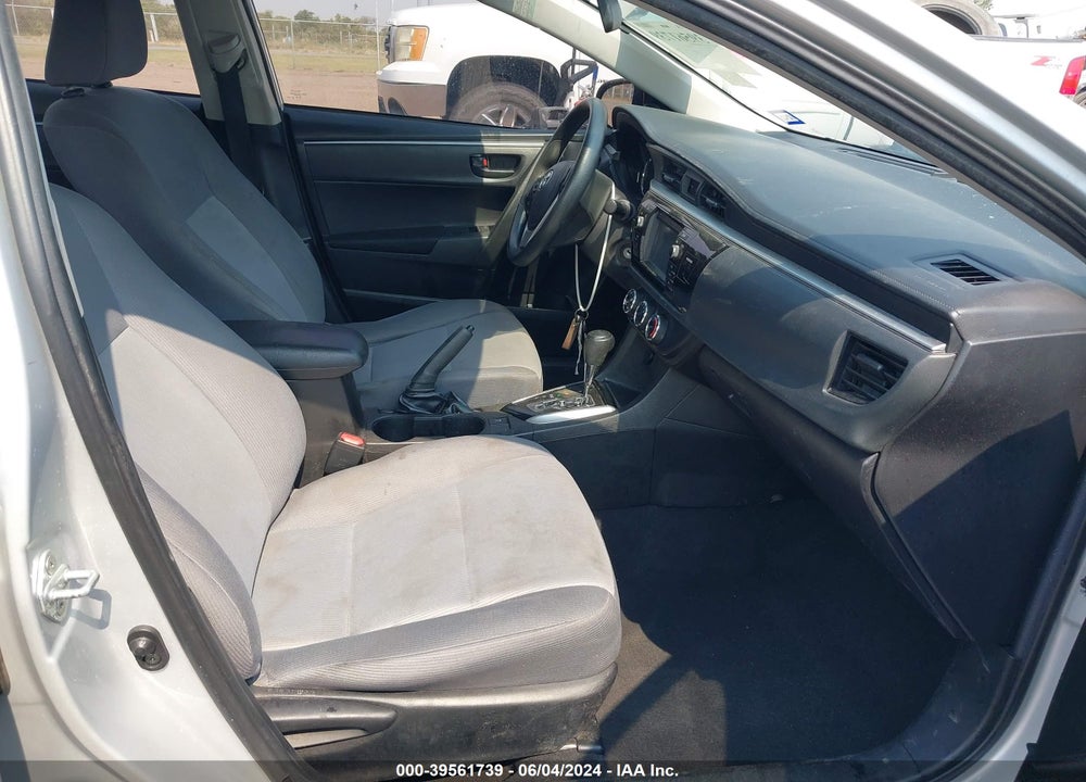 2016 TOYOTA COROLLA L VIN: 5YFBURHE8GP378729