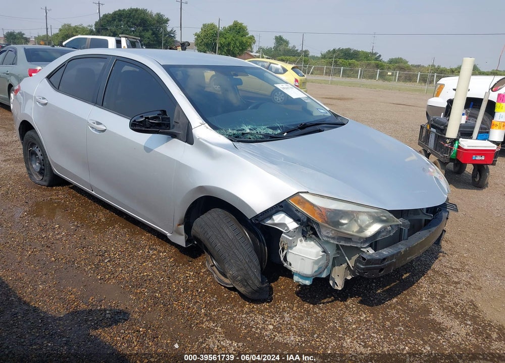 2016 TOYOTA COROLLA L VIN: 5YFBURHE8GP378729